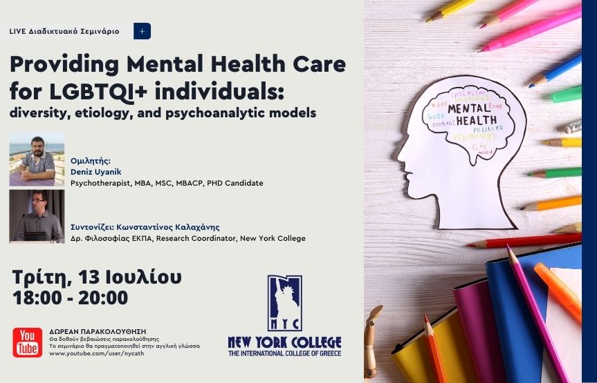 Providing Mental Health Care for LGBTQI+ individuals: diversity, etiology, and psychoanalytic models