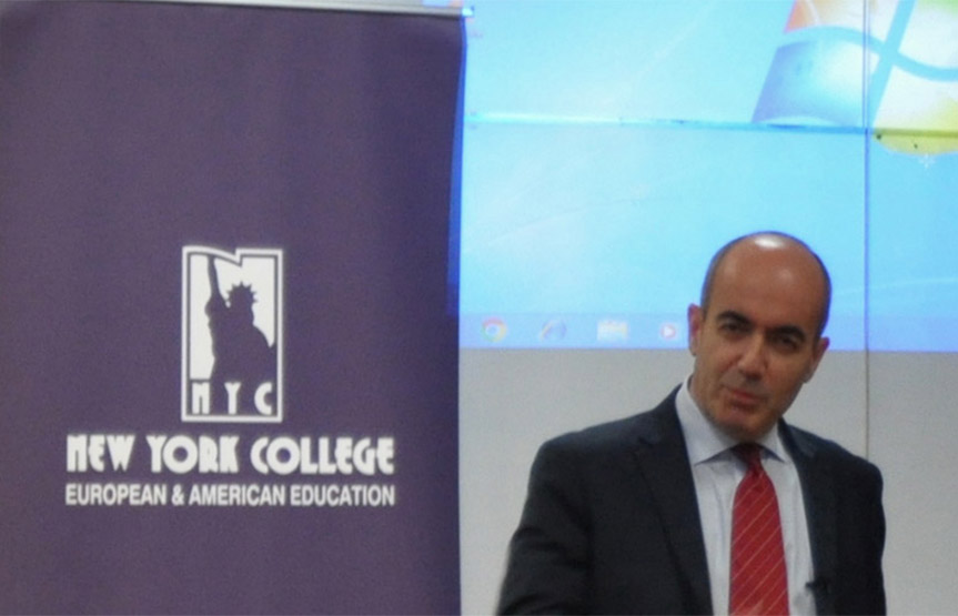 General Manager of Mitsis-Laguna Exclusive Resort & Spa at New York College