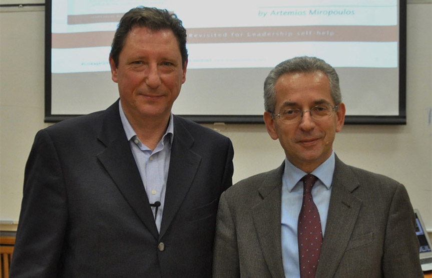 Αρτέμιος Μυρόπουλος, Managing Partner της LINKAGE Greece & President of the Am Cham Leadership Committee στο New York College.