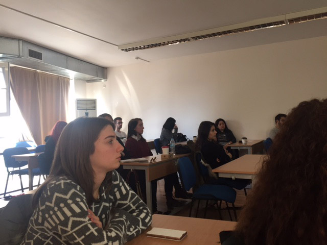 Dr. Rebecca Smith,Senior Lecturer at the University of Greenwich visited New York College