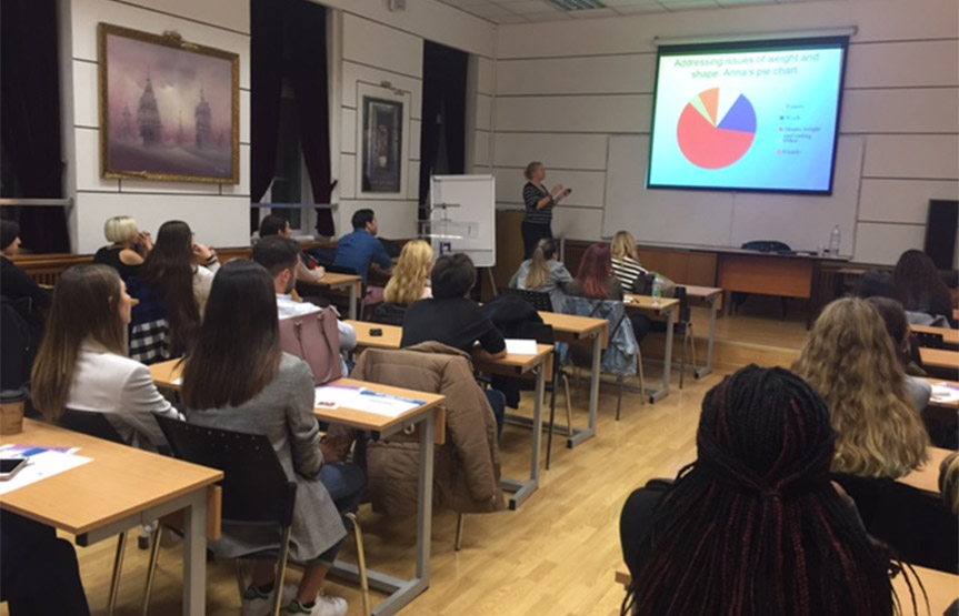 Psychology Lecture at New York College: