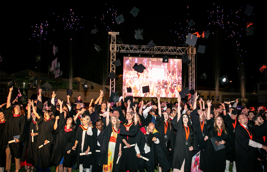 New York College 2019 Graduation Ceremony with prominent guests