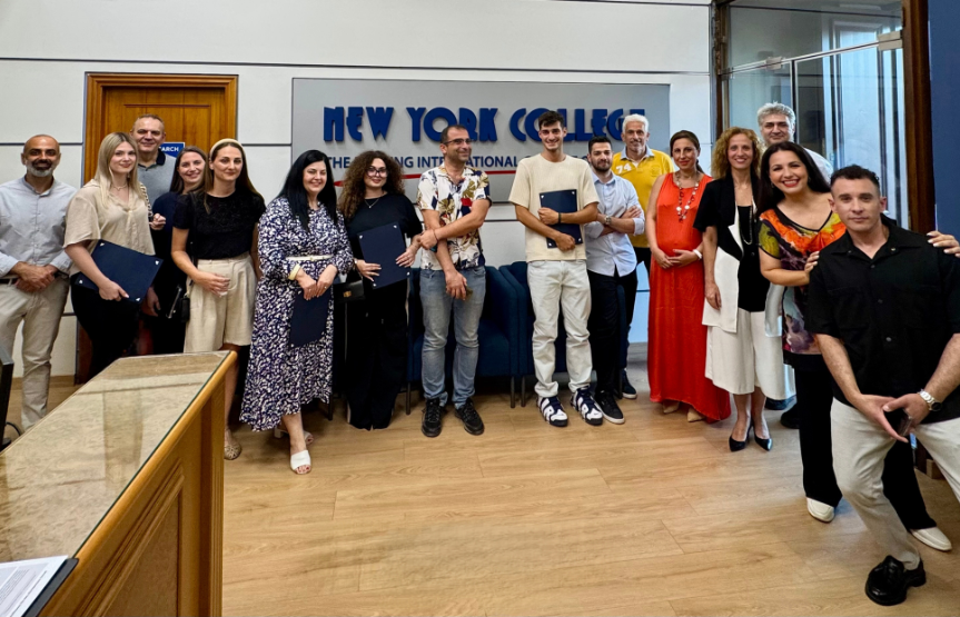 Graduation Ceremony for the First Cohort of the Medical Science Liaison Program at NYC Athens Campus