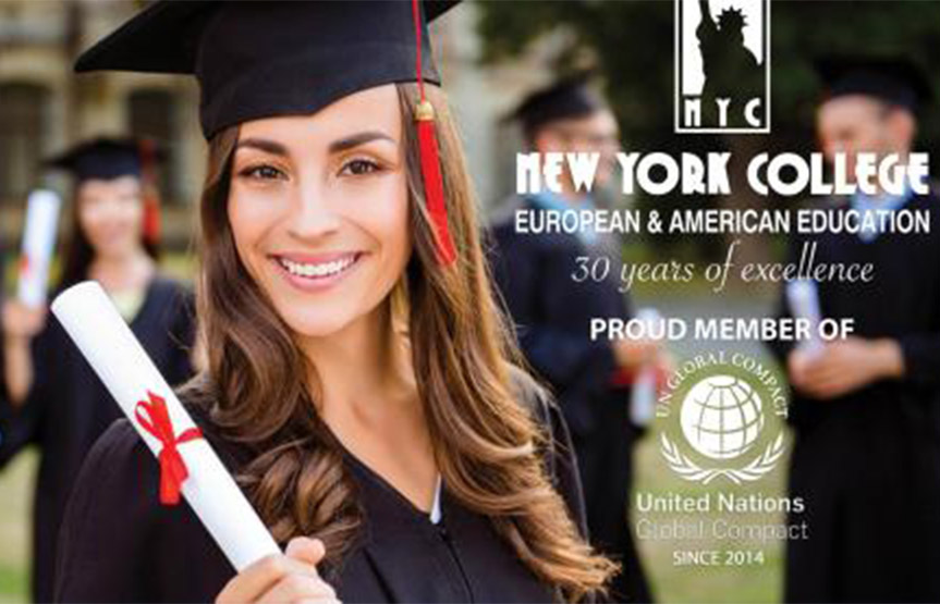Το New York College είναι ο μοναδικός Εκπαιδευτικός Όμιλος μέλος του Οικουμενικού Συμφώνου (Global Compact) του οργανισμού των Ηνωμένων Εθνών στις leading companies της Ελλάδας