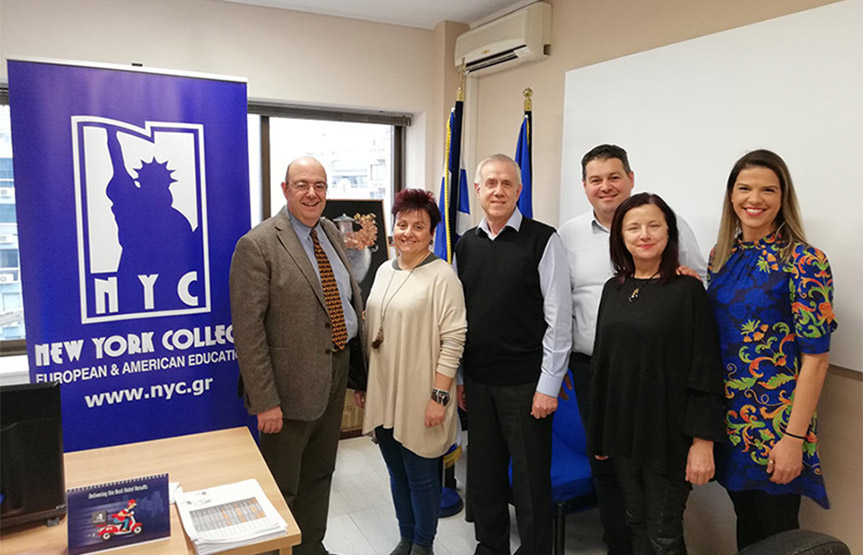 New York College Educational Group Partnership Agreement with Macedonia-Thrace Tourist Agents Association.
