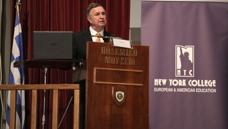 Ο Δρ. Π. Ευσταθίου, Πρόεδρος της Ελληνικής Εταιρείας Διαχείρισης Κρίσεων στον Τομέα Υγείας