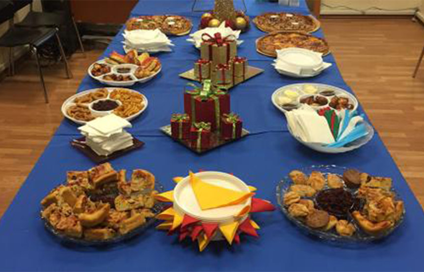 Thanksgiving Lunch by New York College Student Affairs Department