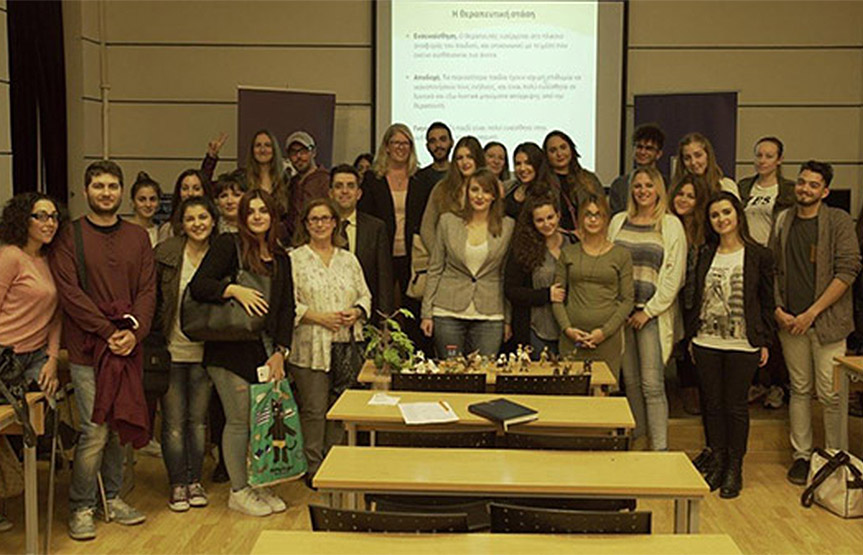 Psychology Lecture at New York College: “Play Therapy: speaking to children in their own language”