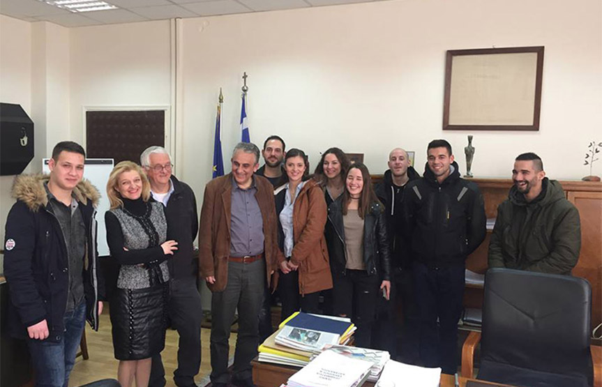 New York College Student Visit at General Directorate of Commerce