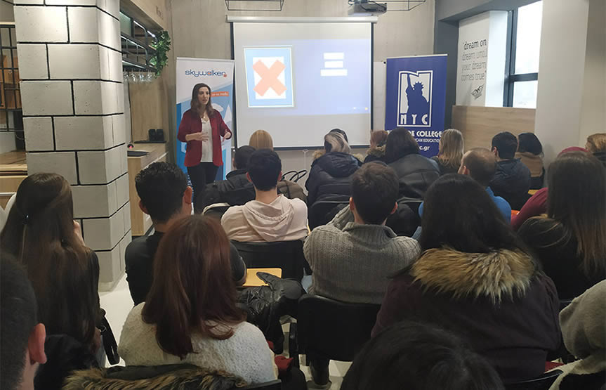 Seminar on “The Secrets of Successful CV and Finding My First Job” by New York College Thessaloniki