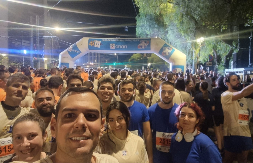 Η Running Team του New York College συμμετείχε με εξαιρετικές επιδόσεις στο University 10km Night Run του Αυθεντικού Μαραθωνίου της Αθήνας!