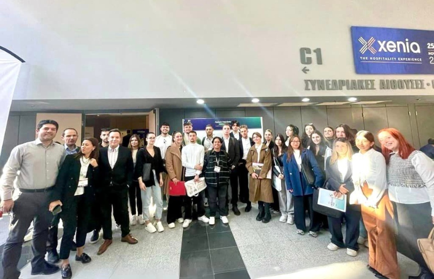 Φοιτητές της Σχολής Φιλοξενίας και Τουρισμού του New York College, έδωσαν το παρόν στην Έκθεση XENIA 2023 και τις ημέρες καριέρας του Workathlon.