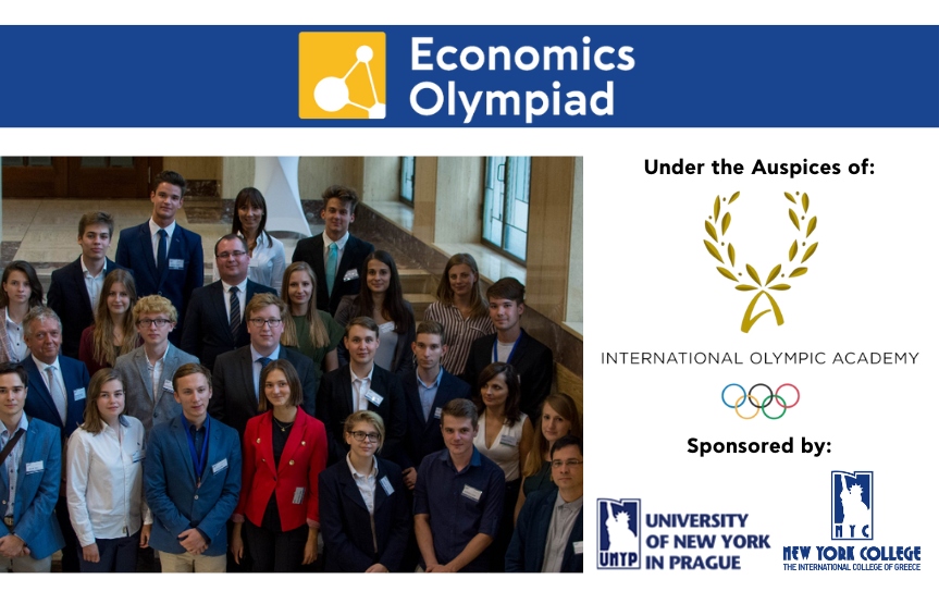 To NEW YORK COLLEGE και το UNIVERSITY OF NEW YORK IN PRAGUE αρωγός και επίσημος συνεργάτης της Διεθνούς Οικονομικής Ολυμπιάδας