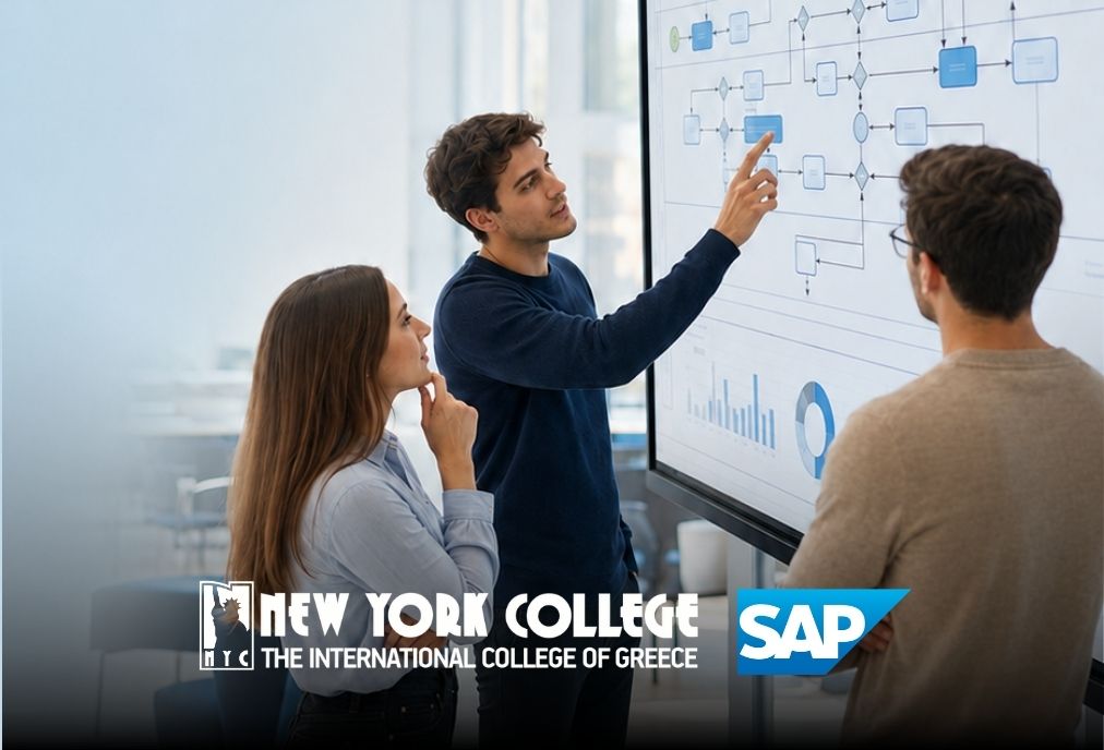 Στρατηγική Συνεργασία του New York College με την SAP: Πρόσβαση σε Κορυφαίες Τεχνολογίες, Ανάπτυξη Critical Skills, Διεθνώς Αναγνωρισμένες Πιστοποιήσεις και Προοπτικές Καριέρας για τους Φοιτητές του NYC